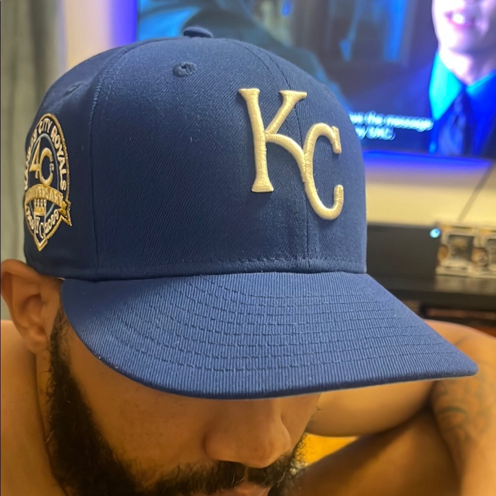 New Era Royal Blue KC Cap